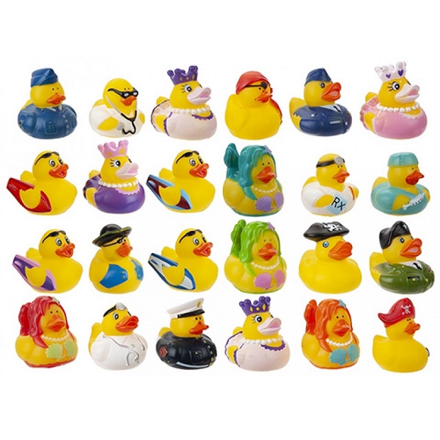 Set Of 6 Fun Novelty Rubber Duck Kids Toys The Home